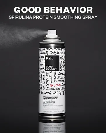 IGK Beach Club High Shine Texture Foam - good behavior spray