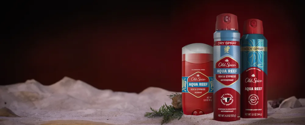 Old Spice Red Collection Deodorant for Men Prestige Scent 3.0 oz (Pack of 3) Prestige 3 Ounce (Pack of 3) - Aqua Reef