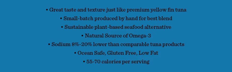 Loma Linda Tuno - Plant-Based (Spring Water, 12 Pack) Spring Water 5 Ounce (Pack of 12) - Seafood Alternative