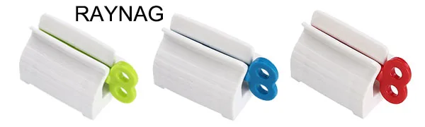 RAYNAG 3 Pack Multi Purpose Tube Squeezer Dispenser Bathroom Toothpaste Holder,Hair Color Dye/Cosmetic/Oil Paint Squeezer - Toothpaste Squeezer