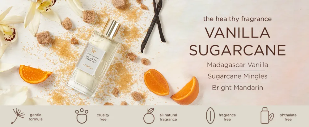 Lavanila Vanilla Sugarcane Scented Perfume for Women 1.7 oz - The Healthy Fragrance Clean and Natural - lavanila Vanilla Sugarcane