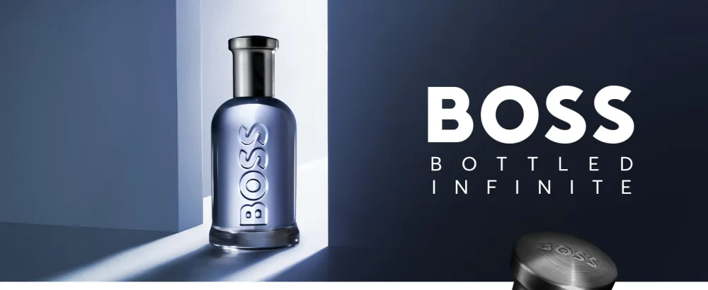 Hugo Boss Men's 2-Pc. BOSS Bottled Infinite Eau de Parfum Gift Set 1.6 Fl Oz (Pack of 1) - HB logo