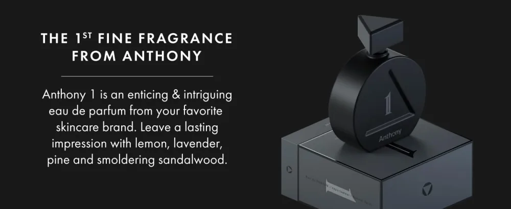 Anthony One Eau de Parfum for Men Intriguing Irresistibly Fresh and Smooth With Lemon Lavender Pine and Smoldering Sandalwood 3.4 Fl Oz - product information 5