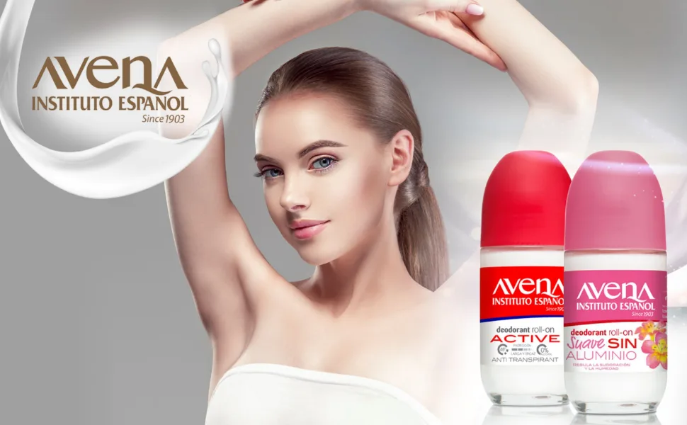 Avena Instituto Espa ol Deodorant Roll-On Active Long-Lasting Non-Alcohol 2-Pack of 2.53 FL Oz each 2 Bottles Tea Tree 1 Count (Pack of 2) - Avena Deodorant