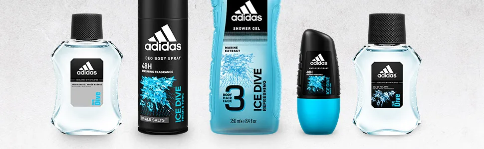 Adidas Ice Dive By Adidas For Men Eau De Toilette Spray 3.4 Fl Oz Bottle - product information 2