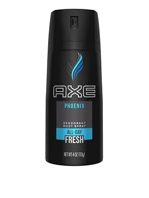 AXE Body Spray Deodorant Phoenix for Long Lasting Odor Protection Deodorant for Men Formulated Without Aluminum 4.0 oz - AXE Phoenix Body Spray for Men