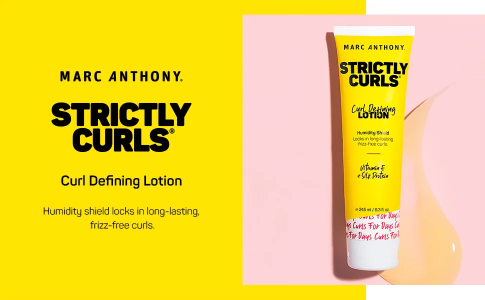 Marc Anthony Strictly Curls 8.1 Oz Curl Booster Spray & 8.3 Oz Curl Defining Styling Lotion Bundle - product information 4