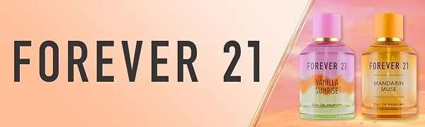 Forever 21 Vanilla Sunrise Eau de Parfum 3.4 fl. oz. for Her - F21 Banner