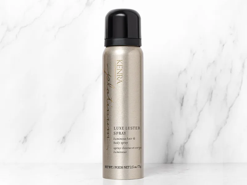 Kenra Platinum Luxe Luster Spray | Luminous Hair & Body Spray | All Hair Types | 2.5 oz - Luxe Luster Spray