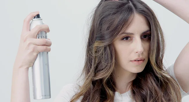Kenra Volume Spray 25 Bundle 50% | Super Hold Finishing & Styling Hairspray | Flake-free & Fast-drying | Wind & Humidity Resistance | All Hair Types | 11.5 oz. (Bundle) - how to