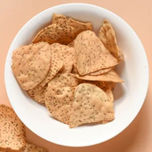 REAL FOOD FROM THE GROUND UP Cauliflower Tortilla Chips - 6Count, 4.5 Oz Bags (Salted) - tortilla chips
