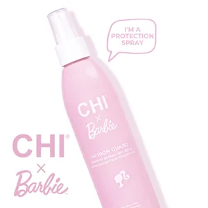 CHI x Barbie 44 Iron Guard Thermal Protection Spray 8 oz & INFRA Silk Infusion 6 Fl Oz - product information 2