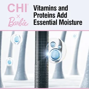 CHI x Barbie 44 Iron Guard Thermal Protection Spray 8 oz & INFRA Silk Infusion 6 Fl Oz - product information 3