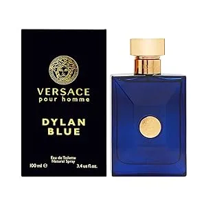 Versace Pour Homme Dylan Blue for Men 3.4 oz Eau de Toilette Spray Fresh 3.4 Fl Oz (Pack of 1) - product information 1