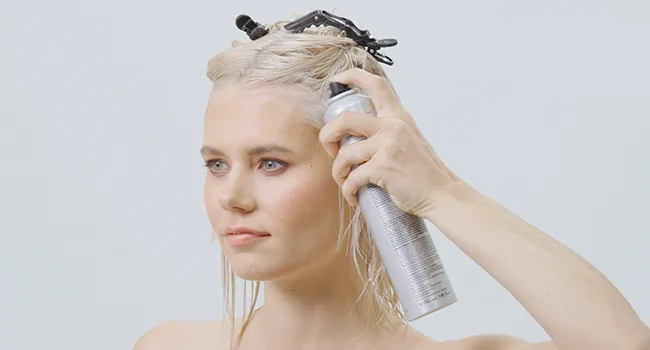 Kenra Platinum Boosting Spray-Foam 17 | Volumizing Styling Spray | Touchable Brushable Hold | All-Day Lift & Style Support | Lightweight Volumizer | All Hair Types | 8 oz (2-Pack) Clear - Boosting Spray Foam