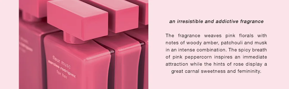 Narciso Rodriguez Fleur Musc for Her Eau De Parfum Spray 1.6 Ounce Multi Floral Musk 1 Fl Oz (Pack of 1) - product information 3