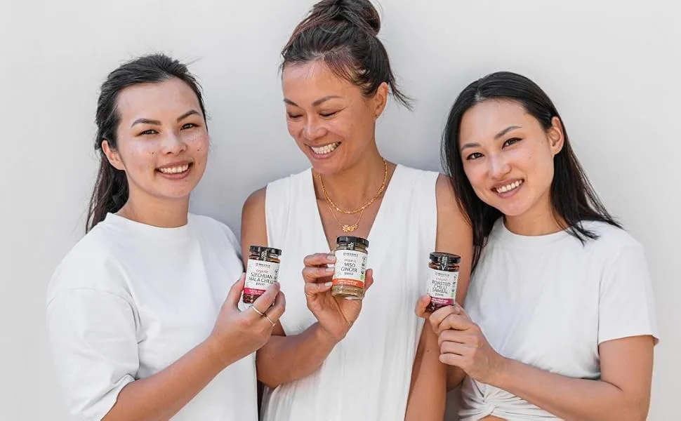 Mekhala Organic Gluten Free Curry Paste Value 3-Pack (3x3.5oz) (Mixed) - Mekhala Team Daphne, Diane and Dawn