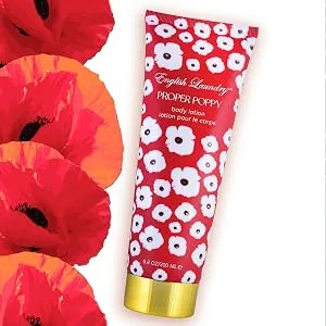 English Laundry Proper Poppy 3.4 fl. oz Eau de Parfum Gift Set for Her - Body Lotion