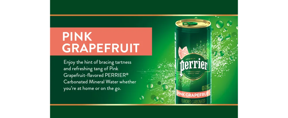 Perrier L'Orange Flavored Sparkling Water, 11.15 FL OZ Cans (24 Count)8 CANS(Pack of 3) - pink grapefruit perrier