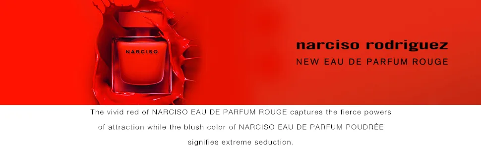 Narciso Rodriguez Rouge for Her 3.0 oz Eau de Parfum Spray 3 Fl Oz (Pack of 1) - product information 1