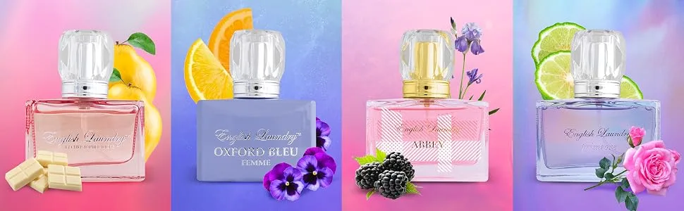 English Laundry Bright English Collection Eau De Parfum 0.68 Fl Oz (Pack of 4) - El Bright Coffret Inside
