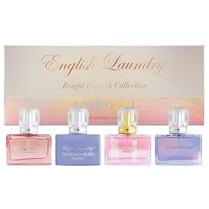 English Laundry Bright English Collection Eau De Parfum 0.68 Fl Oz (Pack of 4) - EL Bright English Coffret Image
