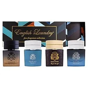 Herringbone Collection by English Laundry Armour Oxford Bleu Crown Throne 0.68 fl. oz. Spray for Men - CF007