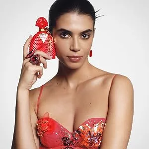 Emanuel Ungaro Diva Rouge Eau de Parfum 3 Piece Gift Set For Women - Perfume Spray 3.4 Fl. Oz. Body Lotion 3.4 Fl. Oz. & Pouch - Emanuel Ungaro Diva Rouge Eau de Parfum Perfume Spray For Women