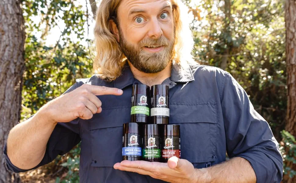 Dr. Squatch Natural Deodorant for Men Odor-Squatching Men's Deodorant Aluminum Free - Alpine Sage 2.65 oz (1 Pack) - Dr. Squatch Deodorant