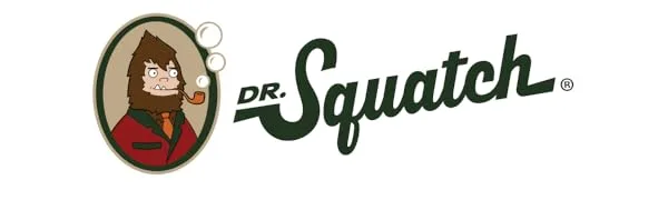 Dr. Squatch Natural Deodorant for Men Odor-Squatching Men's Deodorant Aluminum Free - Alpine Sage 2.65 oz (1 Pack) - Dr. Squatch Logo