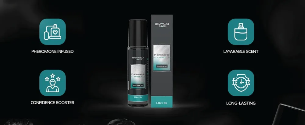 Premium Unisex Pheromone Cologne - Pheromones Perfumes for Women and Men - Pheromone Perfume Oil With Light Enduring Classic Scent - 0.34oz (10mL) - pheromone unisex