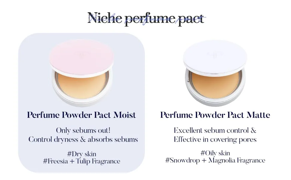 IPKN Perfume Powder Pact 5G Moist (#21 Nude Beige) - image 6