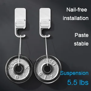 3PACK Broom Holder, Mop Holder, Self Adhesive No Drilling Super Anti-Slip Broom Mop Dustpan Hanger for Home, Kitchen, Garden, Garage Storage. (3-Pack) - product information 5