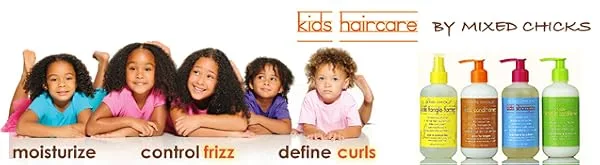 Mixed Chicks Kids Tangle Tamer - Light and Moisturizing Styling Formula for Frizz-free Curls 33 fl.oz. 33 Fl Oz (Pack of 1) - product information 1