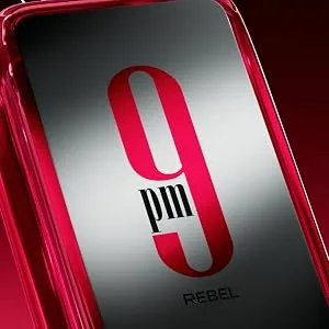 Afnan 9 PM Rebel Unisex Eau De Parfum 3.4 Fl. Oz - half