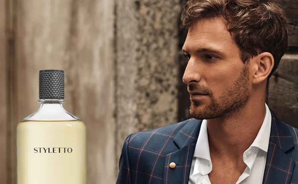 Styletto Eau de Toilette Long-Lasting Fragrance Cologne for Men Woody 3.4 Ounce - styletto