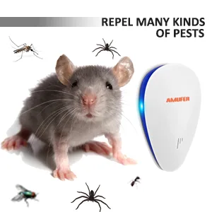 Ultrasonic Pest Repeller, 6 Pack Pest Control Repeller, Electronic Plug-in Repellent for Insects, Rodents, Mice, Rats, Roaches, Spiders, Flies, Ants - product information 2