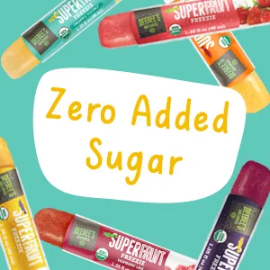 DeeBee's Organics Classic SuperFruit Freezie, 100% Real Fruit Freezer Pops, No Added Sugar (Pack of 30) - Zero added sugar with DeeBee