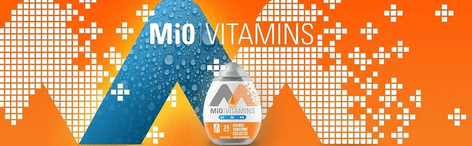 MiO Energy Black Cherry Naturally Flavored Liquid Water Enhancer 8 Count 3.24 fl oz 3.24 Fl Oz (Pack of 8) - product information 3