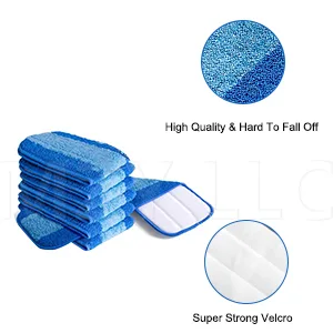 3 Pack for Bona Microfiber Cleaning Pad, Microfiber Mop Pads Compatible with Bona Mop for Bona Hardwood Floor Cleaner 18 Inch Normal Normal - bona wet cleaning pads