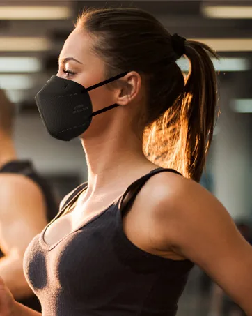 TOPMAX KN95 Face Masks 50 Pack 5-Ply Breathable Filter Efficiency95% Protective Cup Dust Disposable Masks Against PM2.5 Black Adult 50-pack Black - Breathable KN95 Masks