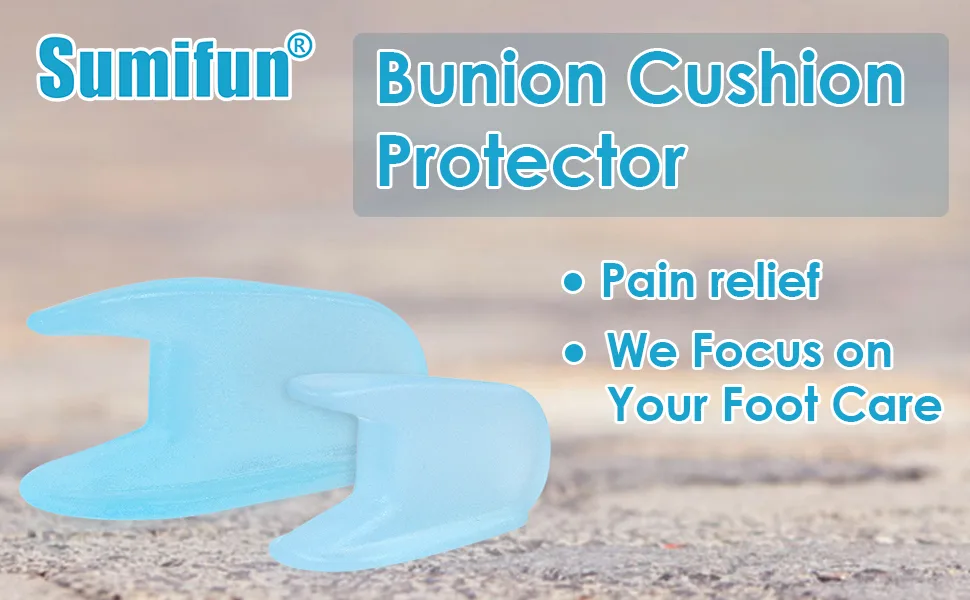 Sumifun 16 Packs Gel Toe Separator, Bunion Corrector and Bunion Relief, Flared Toe Spacers for Overlapping Toe Separators Hammer Toe Straightener for Overlapping Toes(12 Medium + 4 Large Size Blue) Blue2 - product information 7