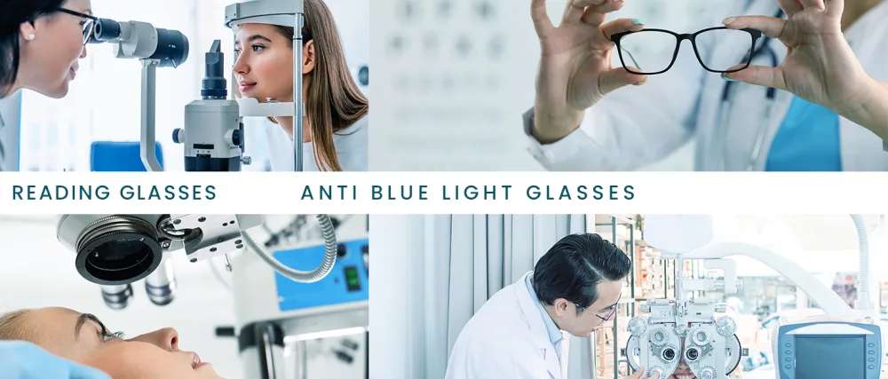 Stylish 6 Pack Blue Light Reading Glasses for Women Men, Filter UV Ray & Glare Computer Readers, Round Fake Eyeglasses 6-pack Mix 01 1.5 x - reading glasses