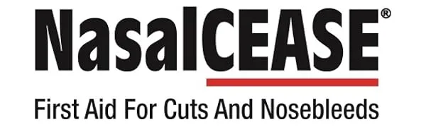 Nasal Cease First Aid for Cuts and Nosebleeds - nasalCEASE logo