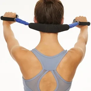 Neck Stretcher Exerciser, Cervical Traction Device for Neck Pain Relief and Cervical Spine Alignment. Portable Neck Traction Exerciser for Home/Office, Neck and Shoulder Relaxer Easy to Pull - 30-35 Pound - Neck and Shoulder Relaxer