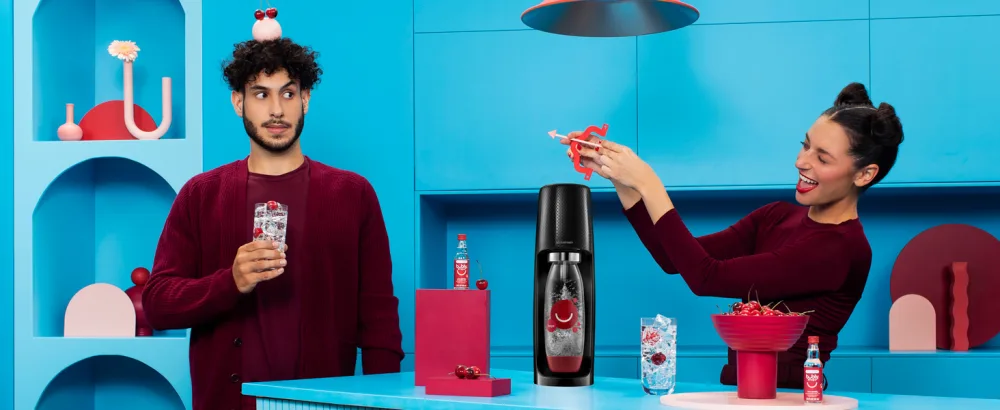SodaStream bubly bounce Drops Triple Berry flavor, Pack of 3 - bubly sodastream sparkling water