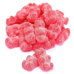 By The Cup Unbearably HOT Cinnamon Gummy Bears Bulk Candy, 1 Pound Bag - lifestyle 2