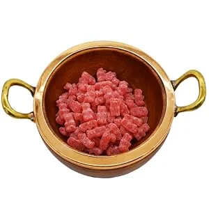 By The Cup Unbearably HOT Cinnamon Gummy Bears Bulk Candy, 1 Pound Bag - lifestyle 3