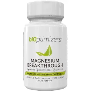 BiOptimizers Magnesium Breakthrough Supplement - 30 Capsules - magnesium breakthrough