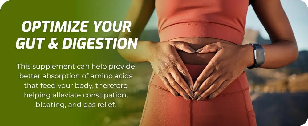 BiOptimizers MassZymes 3.0 with AstraZyme Digestive Enzyme Supplement - 30 Capsules - can help provide better absorption of amino acids that feed your body, helping alleviate gut issues